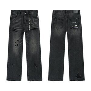 Black Distressed Men's Jeans